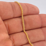 Pulso Franco 2.2gr / 19cm / Oro Amarillo +3 18K &