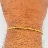 Pulso Franco 2.2gr / 19cm / Oro Amarillo +3 18K &
