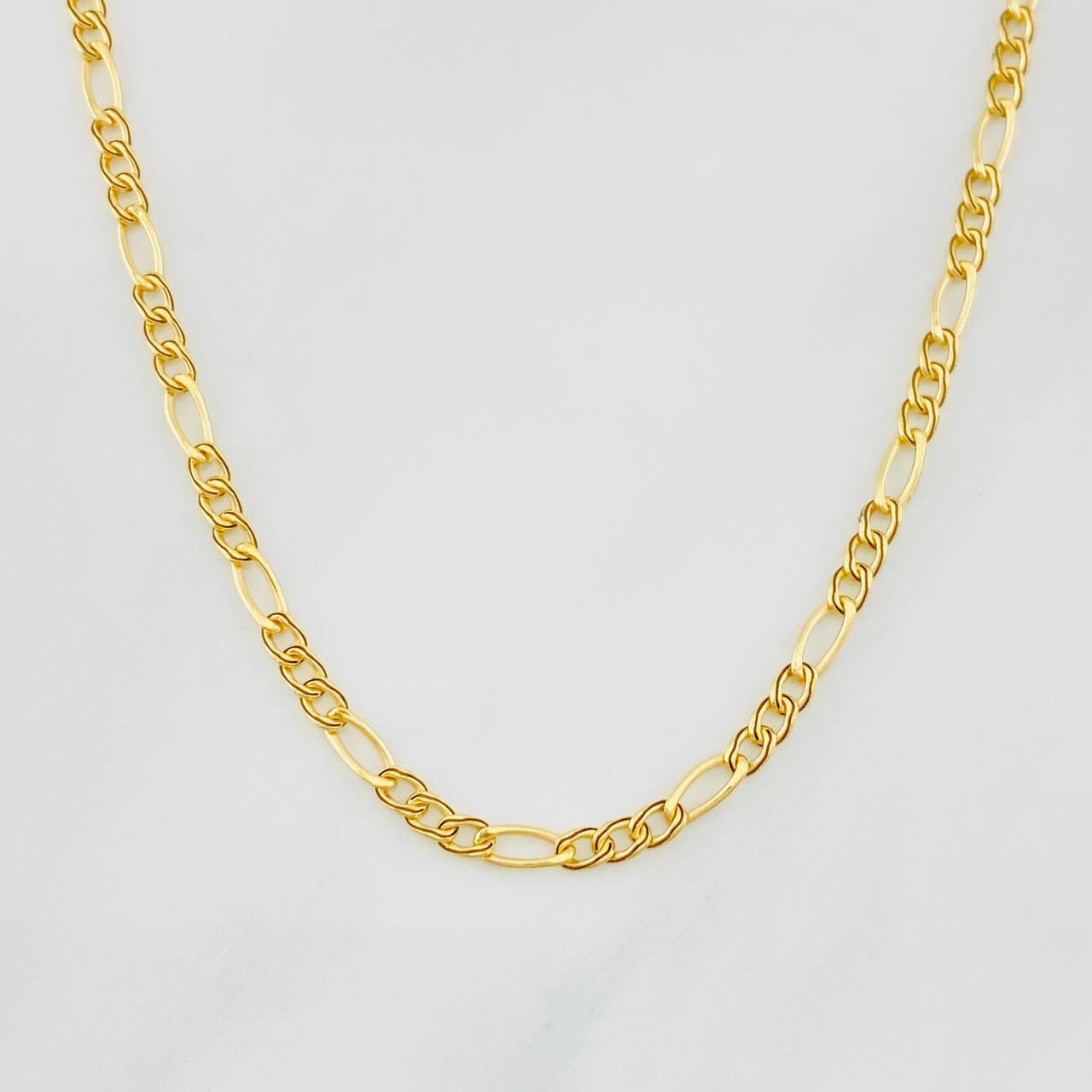 Cadena Fígaro 1.75g / 60cm / 1.9mm Oro Amarillo 18K