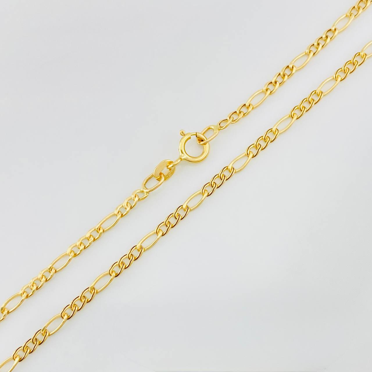 Cadena Fígaro 1.75g / 60cm / 1.9mm Oro Amarillo 18K