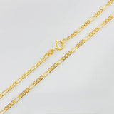 Cadena Fígaro 1.75g / 60cm / 1.9mm Oro Amarillo 18K
