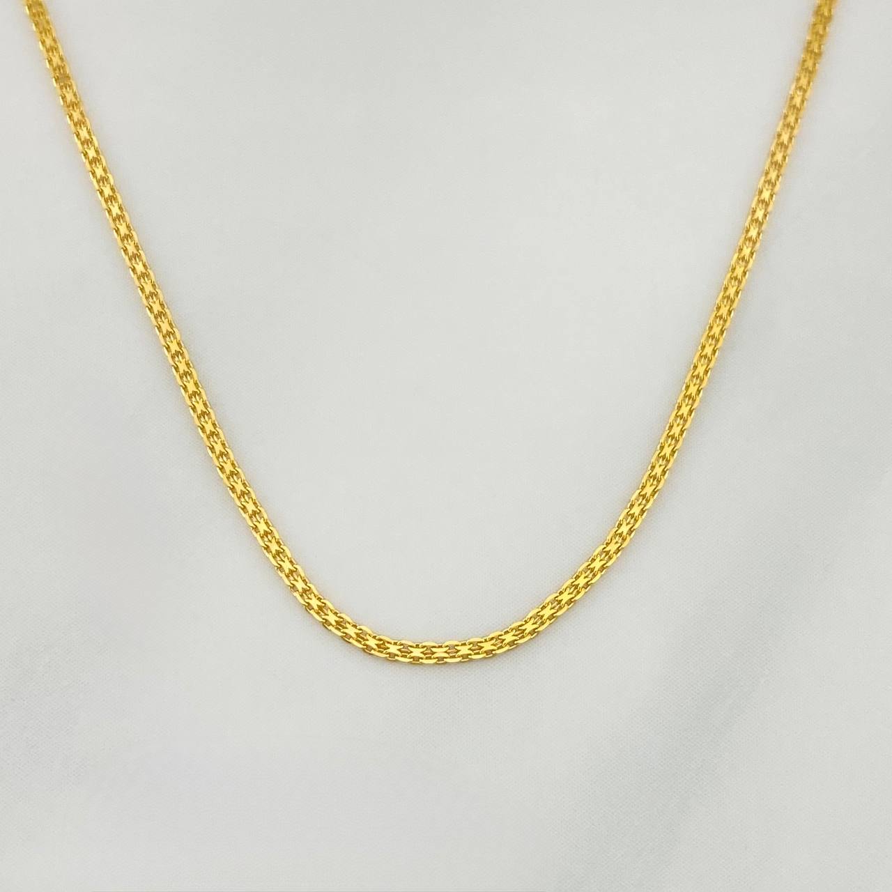 Cadena China 2g / 60cm / 1.05mm Oro Amarillo 18K