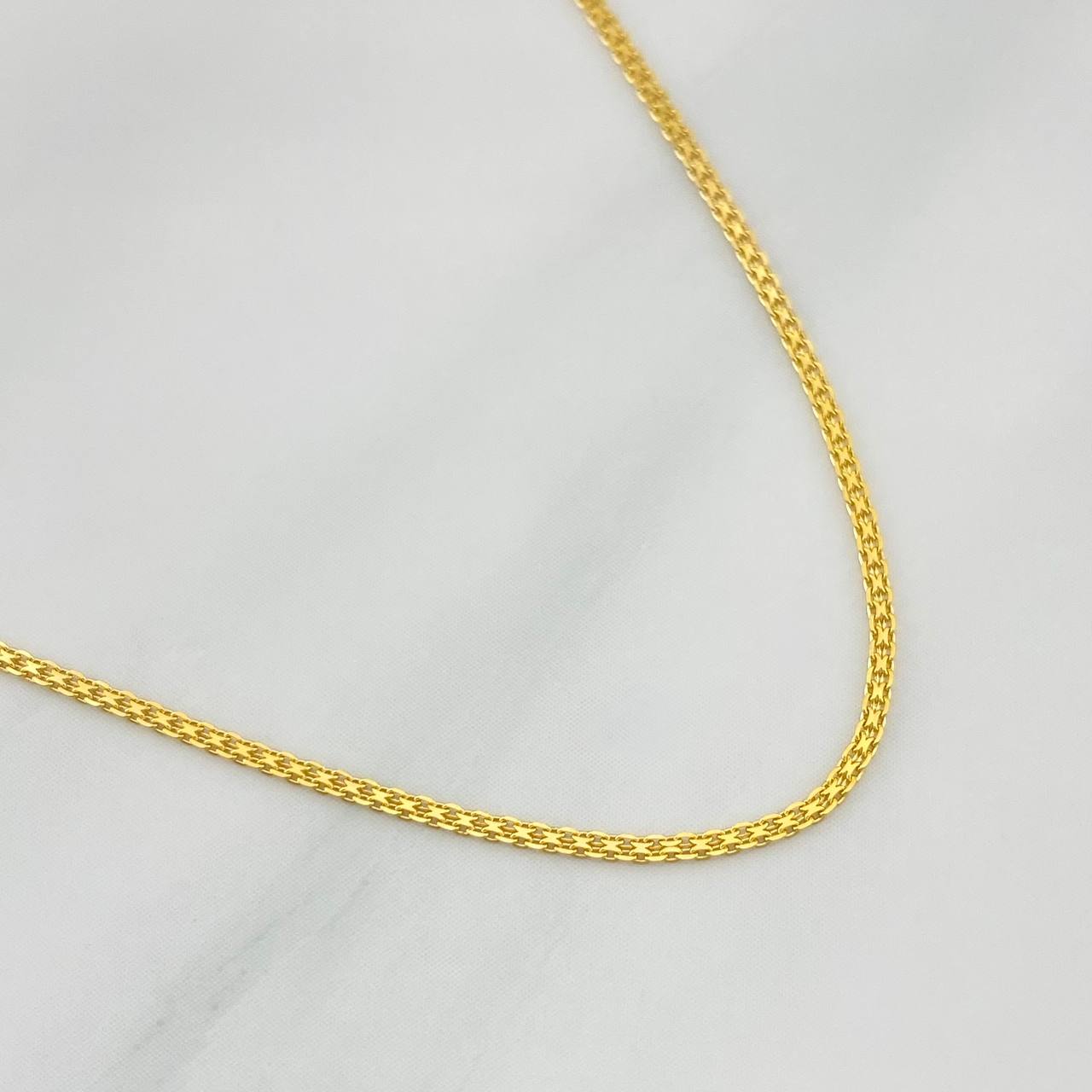 Cadena China 2g / 60cm / 1.05mm Oro Amarillo 18K