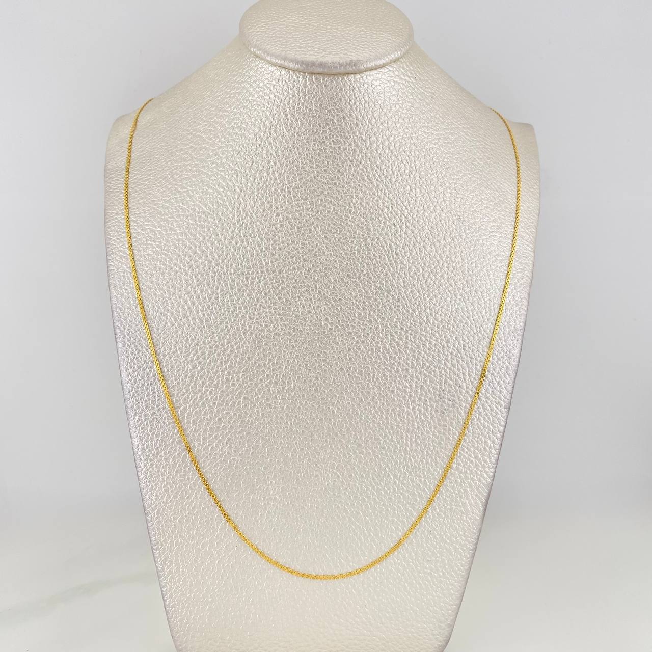 Cadena China 2g / 60cm / 1.05mm Oro Amarillo 18K