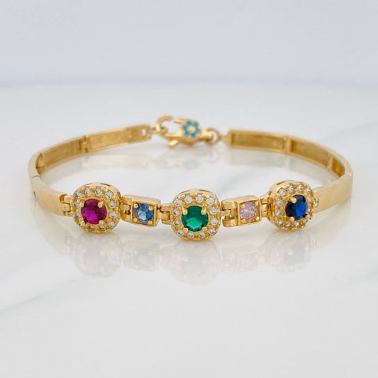 Pulso Tupido Reticulado 12.15gr / 18.5cm / Oro Amarillo 18K $