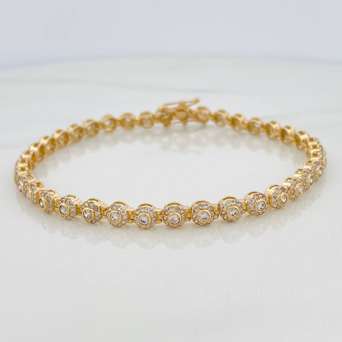 Pulso Tennis 9.55 g / 20 cm / 4.54 mm Oro Amarillo 18K