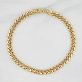 Pulso Cubano 7.1gr / 20.2cm / 5.14mm Oro Amarillo 18K %