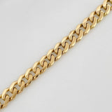 Pulso Cubano 7gr / 19cm / 5.1mm Oro Amarillo 18K %