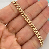Pulso Cubano 7gr / 19cm / 5.1mm Oro Amarillo 18K %