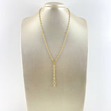 Rosario Virgen Milagrosa 6.15gr / 50cm / 3-4mm Bolas Lisas Oro Amarillo