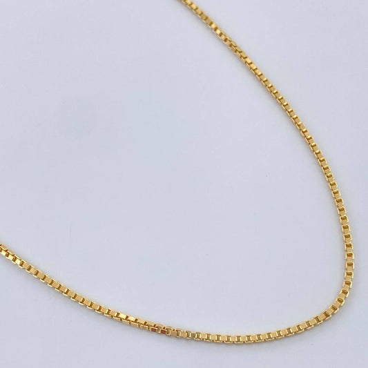 Cadena Veneciana 5.75gr / 60.3cm / Oro Amarillo +3 18K &