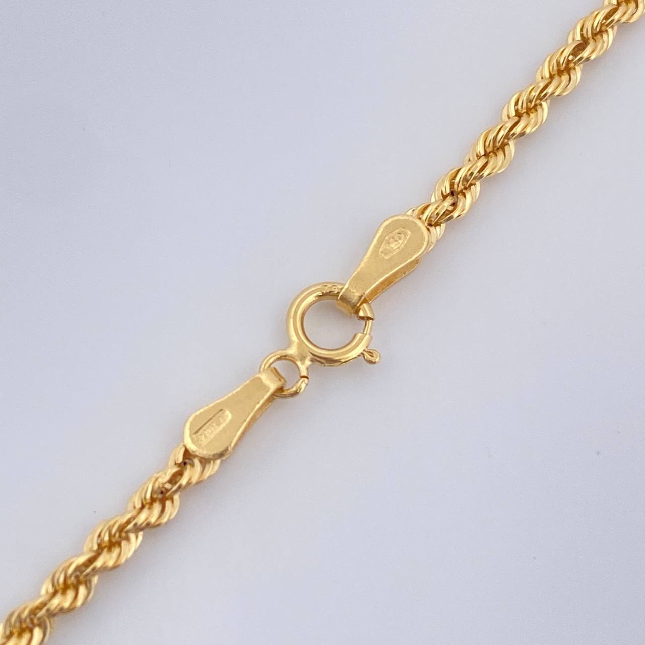 Cadena Lazo 4.75gr / 50.3cm / Oro Amarillo +3 18K &