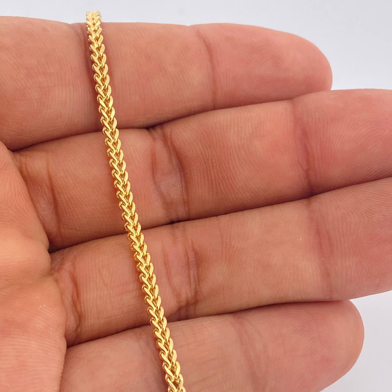 Pulso Franco 3.2gr / 20.5cm / Oro Amarillo +3 18K &