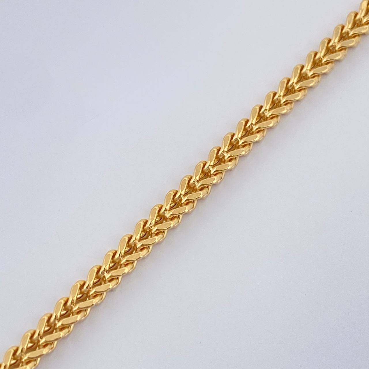 Pulso Franco 3.2gr / 20.5cm / Oro Amarillo +3 18K &