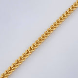 Pulso Franco 3.2gr / 20.5cm / Oro Amarillo +3 18K &