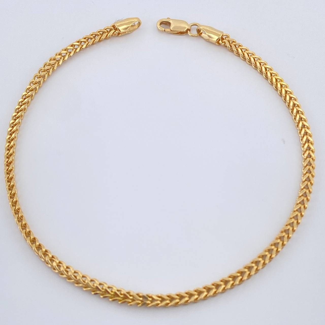 Pulso Franco 3.2gr / 20.5cm / Oro Amarillo +3 18K &