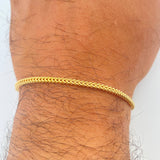 Pulso Franco 3.2gr / 20.5cm / Oro Amarillo +3 18K &