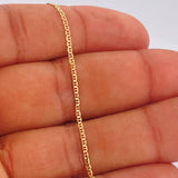 Pulso Escalera Plana 0.9gr / 21cm / Oro Amarillo +3 18K &