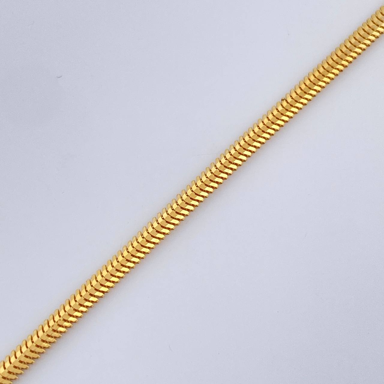 Pulso Serpiente 2.4gr / 19.5cm / Oro Amarillo +3 18K &