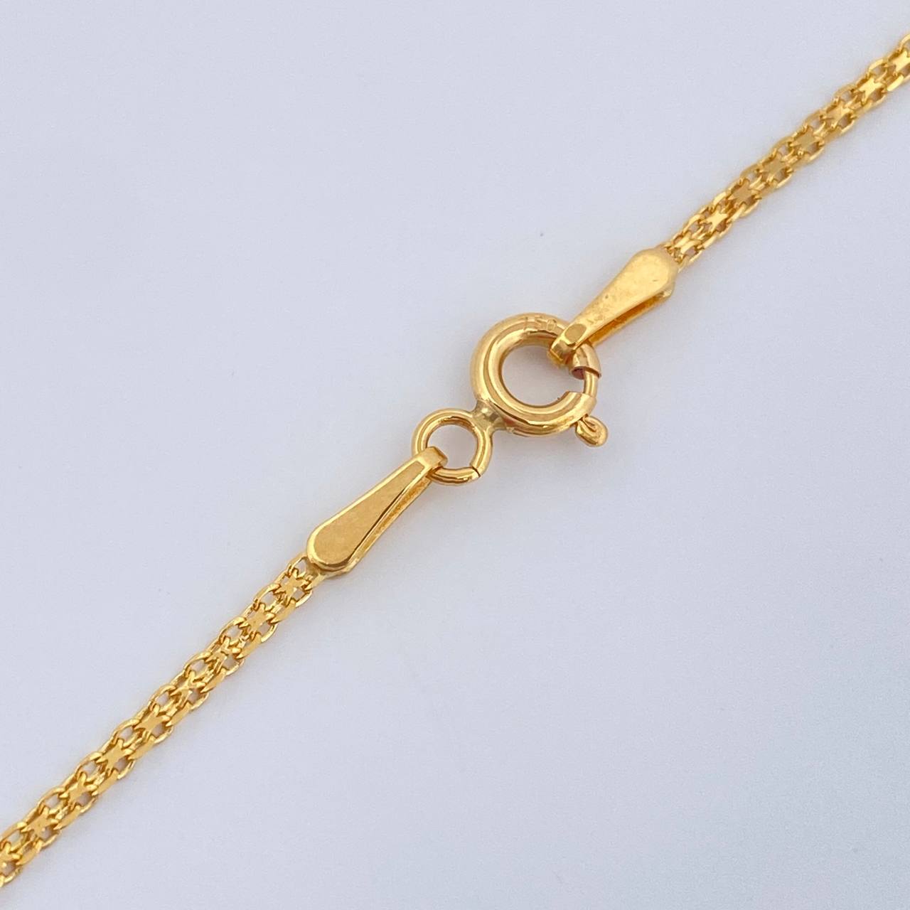 Cadena China 3.3gr / 59.8cm / Oro Amarillo +3 18K &