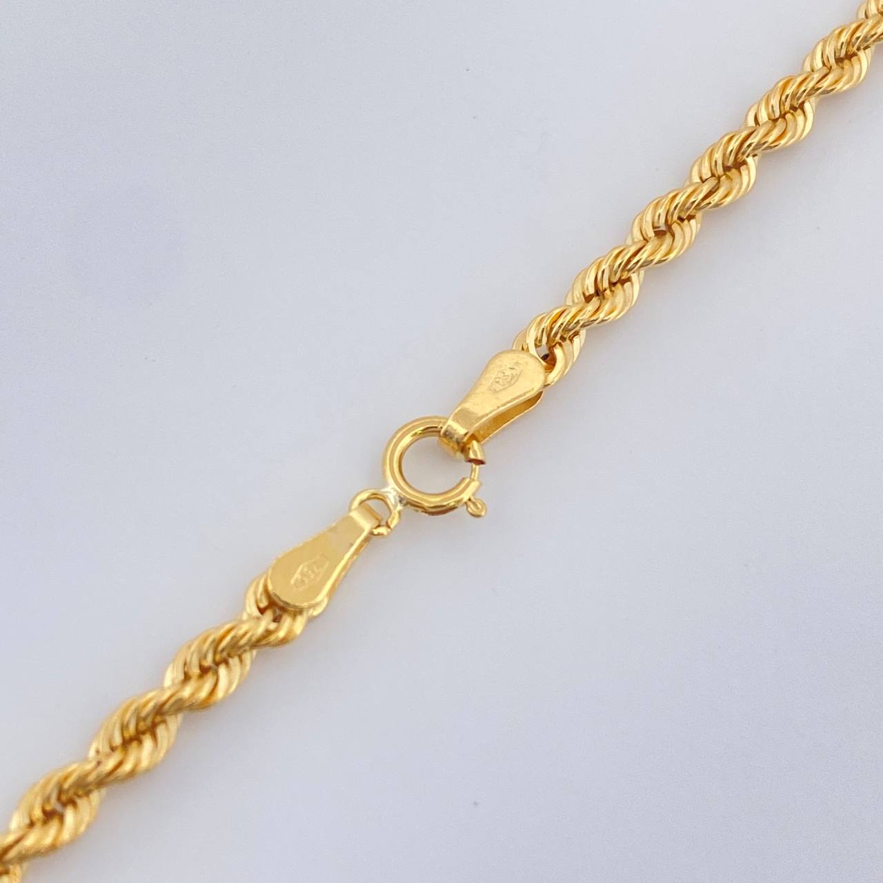 Cadena Lazo 3.6gr / 60cm / 1.85mm Oro Amarillo +3 &
