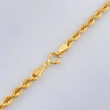 Cadena Lazo 3.6gr / 60cm / 1.85mm Oro Amarillo +3 &