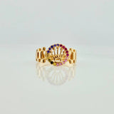 Anillo Correa Corona 2.45gr / T6 1/4 / Oro Amarillo 18K