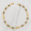 Pulso Rustico Tribal 5.2g / 22cm / 4.6mm Oro Amarillo 18K
