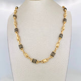 Cadena Rustica Barril 19.9g / 65cm / 5.4mm Oro Amarillo 18K