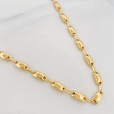 Cadena Rustica Adije 13.75g / 60cm / 4.45mm Oro Amarillo 18K
