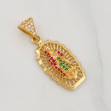 Dije Virgen de Guadalupe 3.05g / 3cm Oro Amarillo 18K