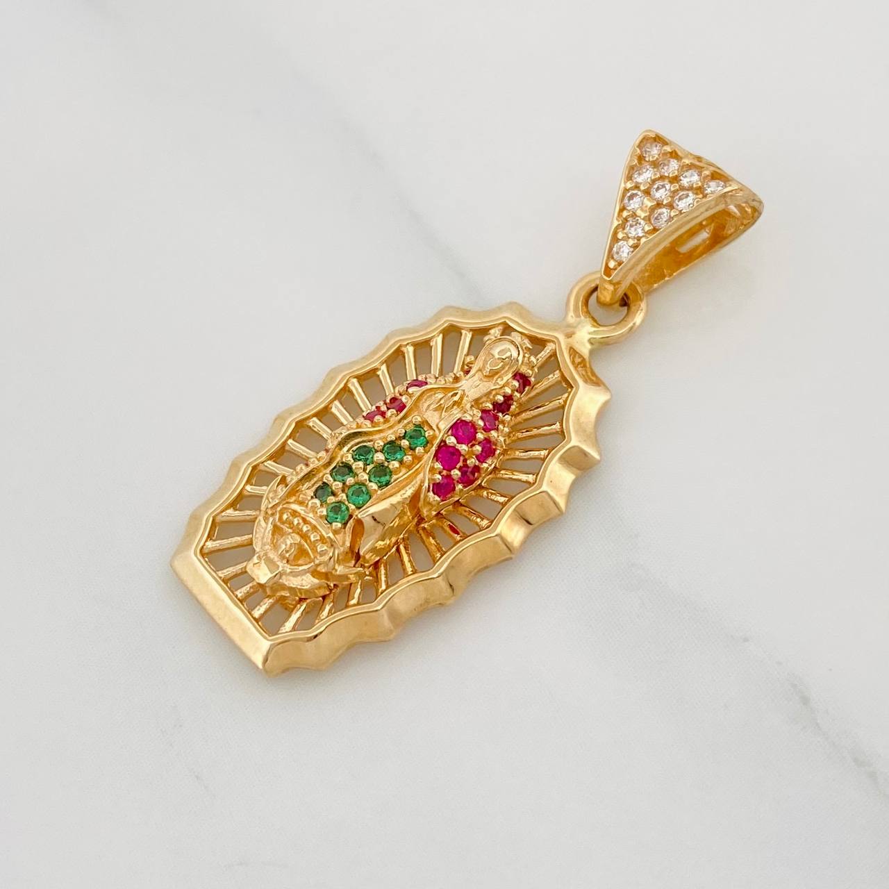 Dije Virgen de Guadalupe 3.05g / 3cm Oro Amarillo 18K