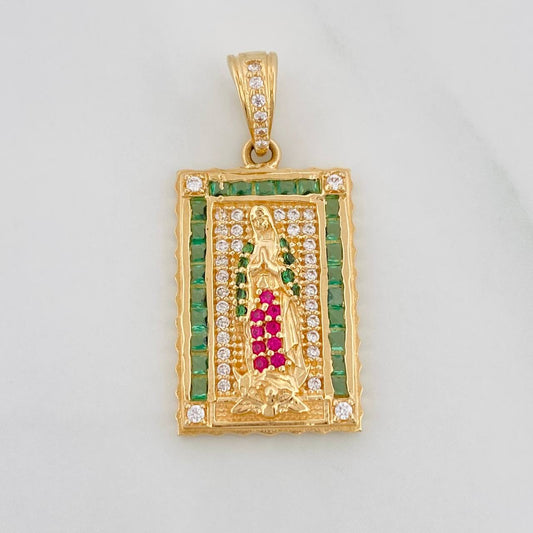 Dije Virgen de Guadalupe 4.3g / 3cm Oro Amarillo 18K
