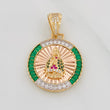 Dije Virgen de Guadalupe 6.75g / 3.5cm Tres Oros 18K