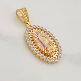 Dije Virgen de Guadalupe 4.45g / 3.5cm Tres Oros 18K
