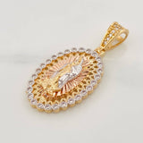 Dije Virgen de Guadalupe 4.45g / 3.5cm Tres Oros 18K