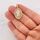 Dije Virgen de Guadalupe 4.45g / 3.5cm Tres Oros 18K