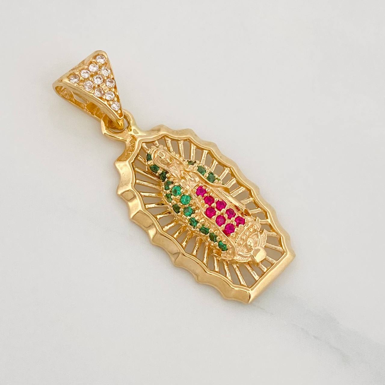 Dije Virgen de Guadalupe 3g / 3cm Oro Amarillo 18K