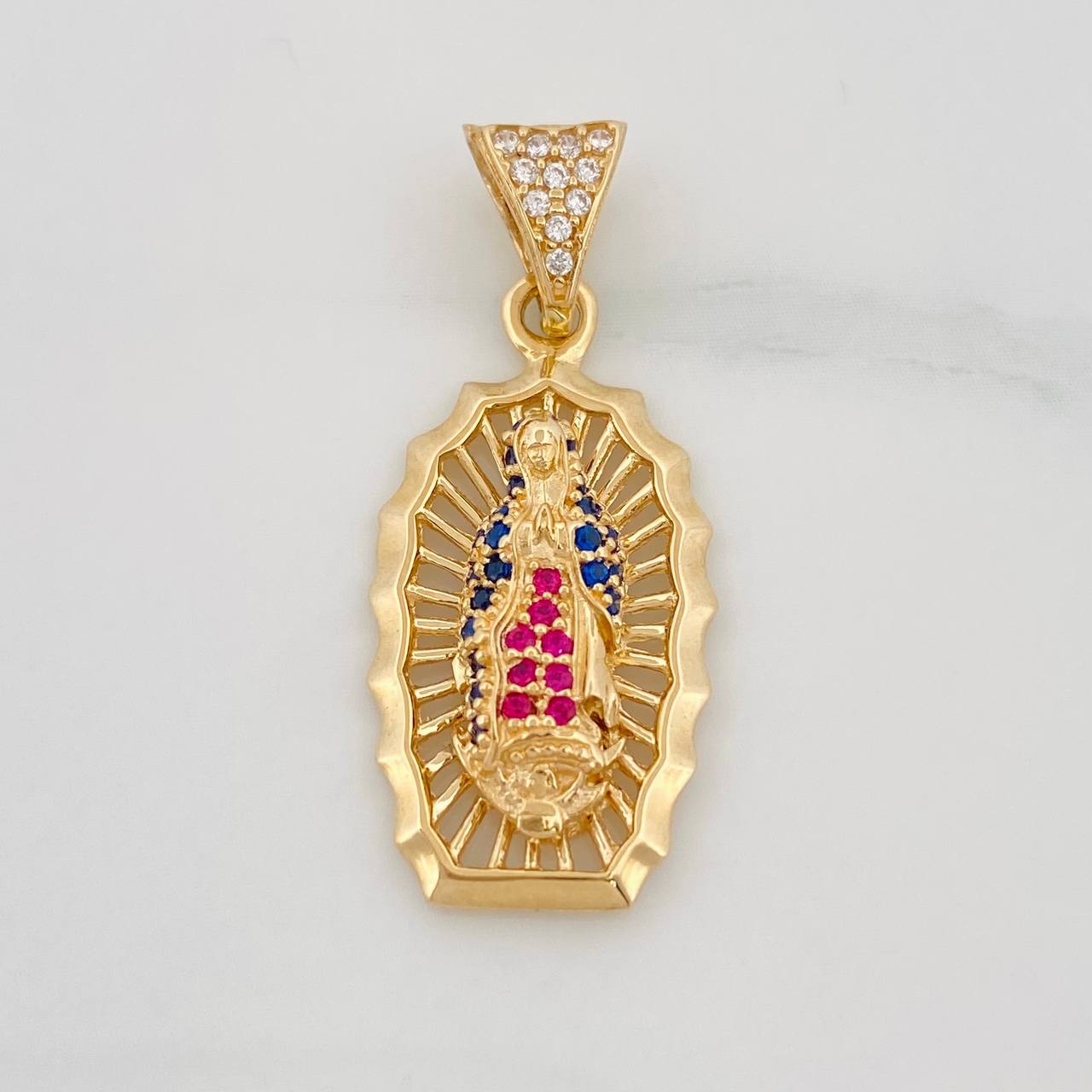 Dije Virgen de Guadalupe 3g / 3cm Oro Amarillo 18K