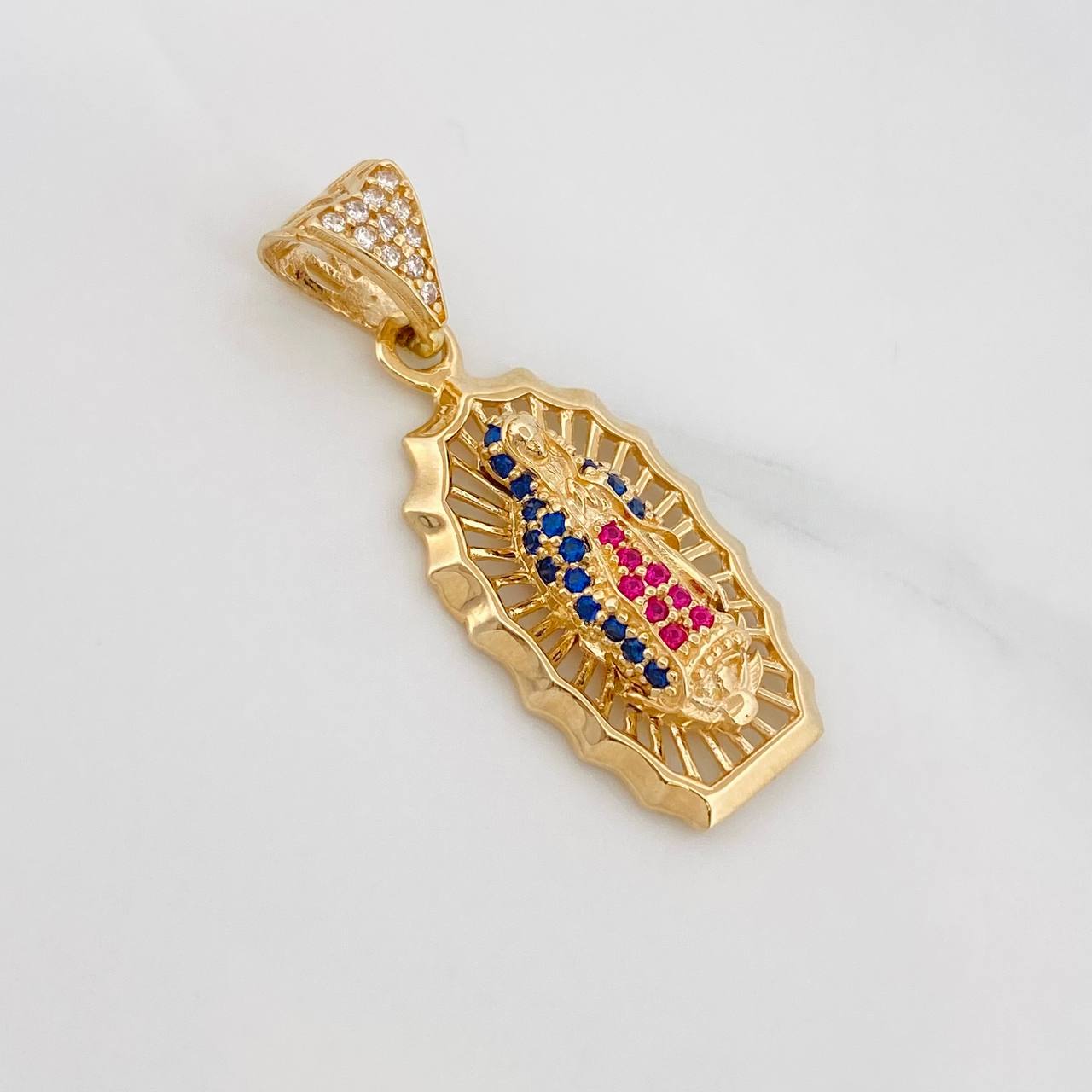 Dije Virgen de Guadalupe 3g / 3cm Oro Amarillo 18K