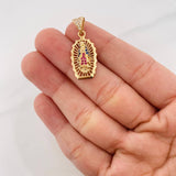 Dije Virgen de Guadalupe 3g / 3cm Oro Amarillo 18K