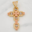 Dije Cruz 6.5g / 4cm Tres Oros 18K