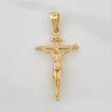 Dije Cruz Cristo 2.35g / 3.3cm Oro Amarillo 18K