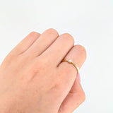 Anillo Solitario 2gr / T6 / Oro Amarillo 18K ©