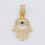 Dije Mano Hamsa 5.15gr / 4cm / Oro Amarillo 18K ©