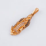 Dije Virgen Guadalupe 2.4gr / 2.8cm / Oro Rosa 18K ©