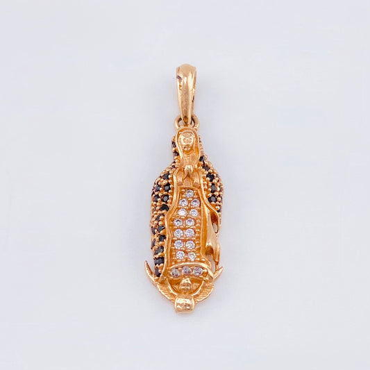 Dije Virgen Guadalupe 2.4gr / 2.8cm / Oro Rosa 18K ©