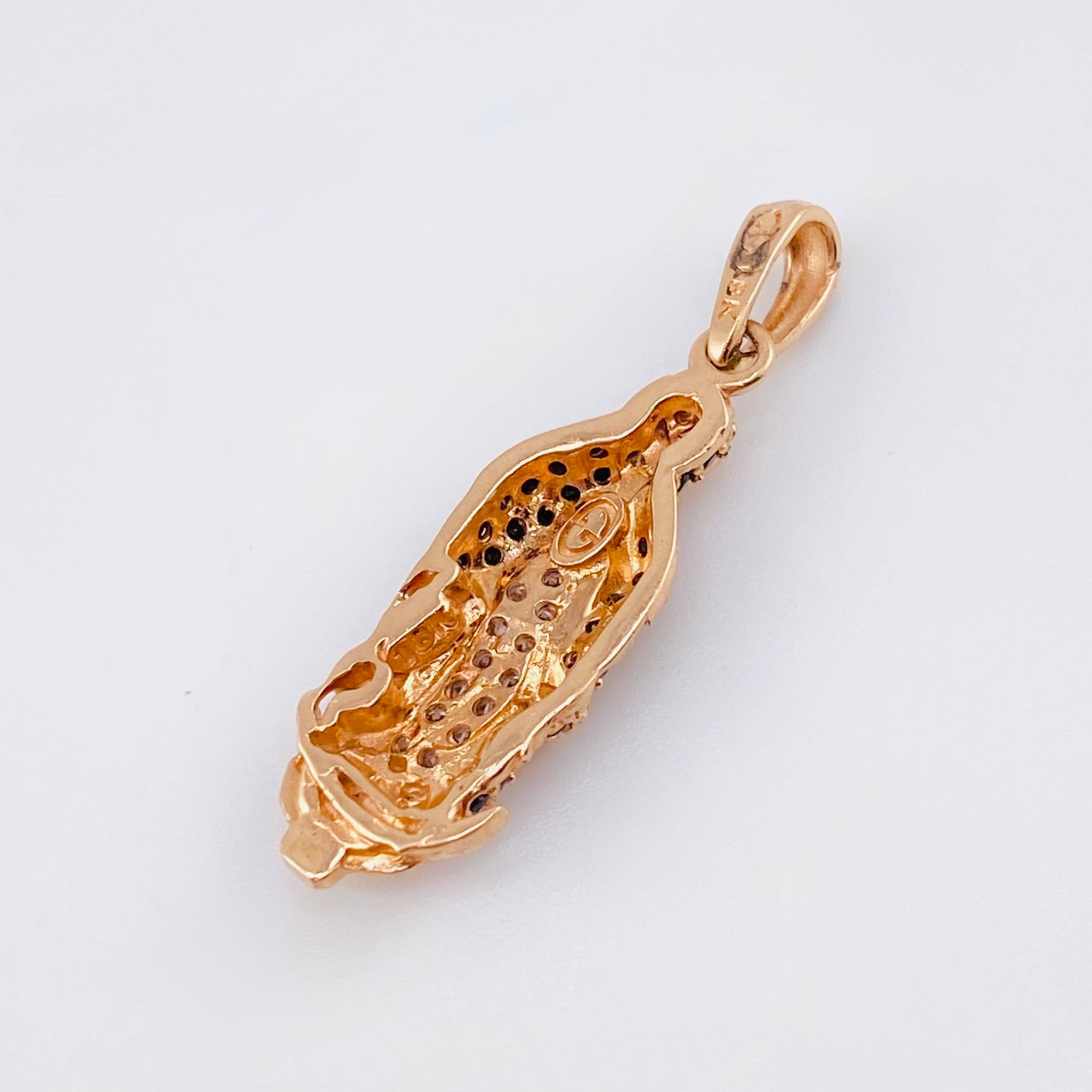 Dije Virgen Guadalupe 2.4gr / 2.8cm / Oro Rosa 18K ©