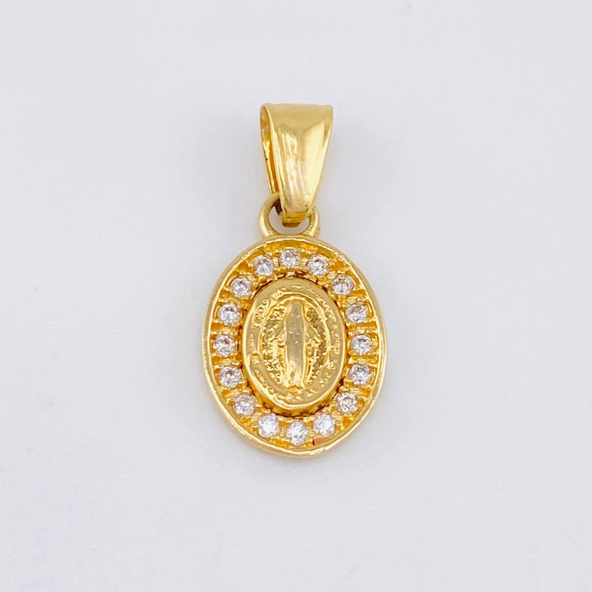 Dije Virgen Milagrosa 0.75gr / 1.5cm / Oro Amarillo 18K ©