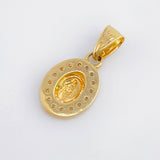 Dije Virgen Milagrosa 0.75gr / 1.5cm / Oro Amarillo 18K ©